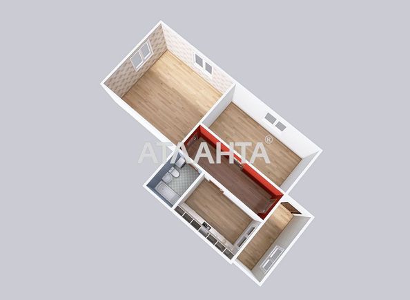 House by the address st. Muskatnaya Kosmodemyanskoy (area 53 m²) - Atlanta.ua - photo 15