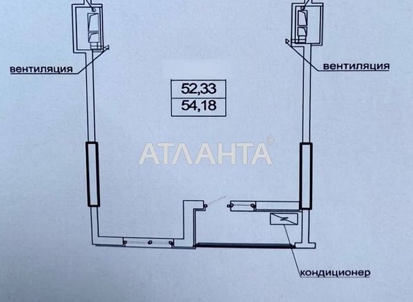 1-room apartment apartment by the address st. Genuezskaya (area 56,2 m²) - Atlanta.ua - photo 2