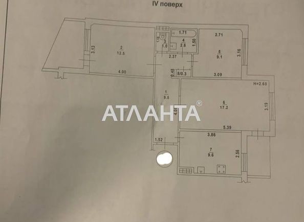 3-rooms apartment apartment by the address st. Golovkovskaya Kalinina (area 65,4 m²) - Atlanta.ua - photo 5