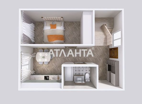 2-комнатная квартира по адресу ул. Абрикосовая (площадь 60 м²) - Atlanta.ua - фото 22