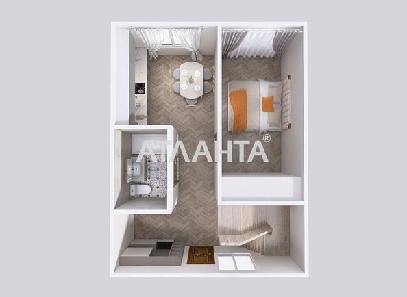 2-комнатная квартира по адресу ул. Абрикосовая (площадь 60 м²) - Atlanta.ua - фото 23