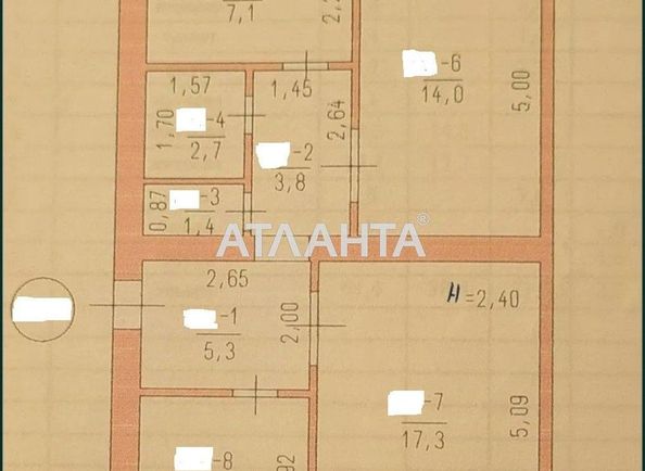 3-комнатная квартира по адресу ул. Энтузиастов (площадь 61,4 м²) - Atlanta.ua - фото 2