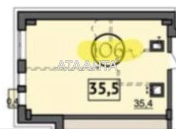 1-комнатная квартира по адресу ул. Большая арнаутская (площадь 35,7 м²) - Atlanta.ua - фото 4