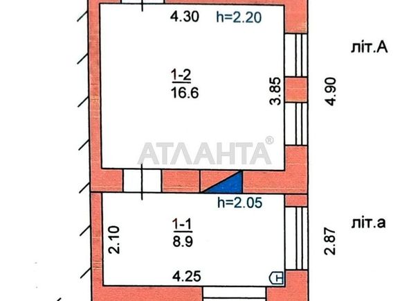 Будинок за адресою вул. Сільськогосподарська (площа 30,4 м²) - Atlanta.ua - фото 7