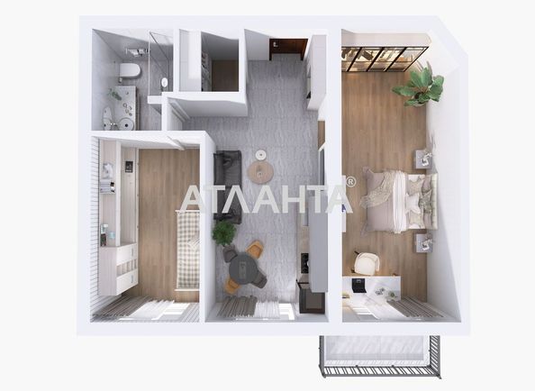 2-кімнатна квартира за адресою вул. Орлика Пилипа (площа 58 м²) - Atlanta.ua - фото 25