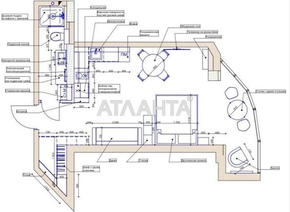 1-room apartment apartment by the address st. Fontanskaya dor Perekopskoy Divizii (area 40 m²) - Atlanta.ua - photo 7