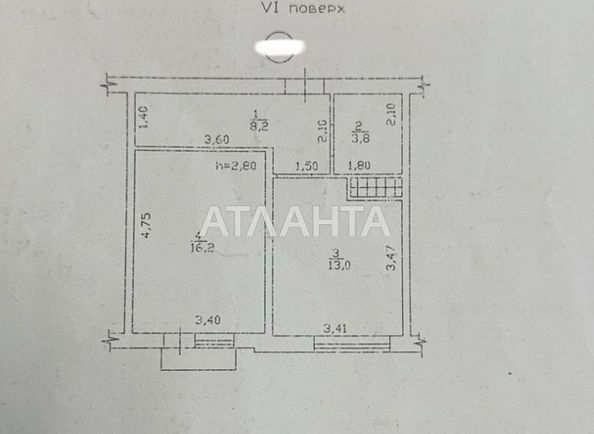 1-комнатная квартира по адресу ул. Говорова марш. (площадь 41,5 м²) - Atlanta.ua - фото 14