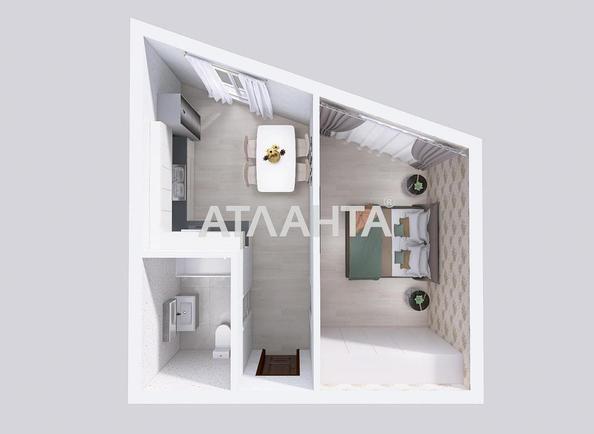 1-кімнатна квартира за адресою вул. Дмитра Луценка (площа 27,5 м²) - Atlanta.ua - фото 11