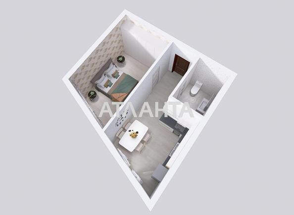 1-кімнатна квартира за адресою вул. Дмитра Луценка (площа 27,5 м²) - Atlanta.ua - фото 12