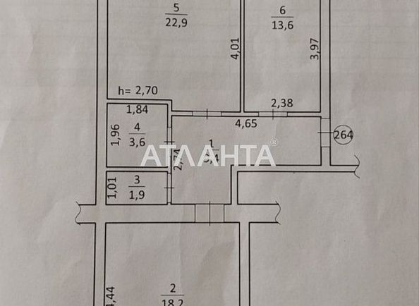 2-rooms apartment apartment by the address st. Sakharova (area 70 m²) - Atlanta.ua - photo 10
