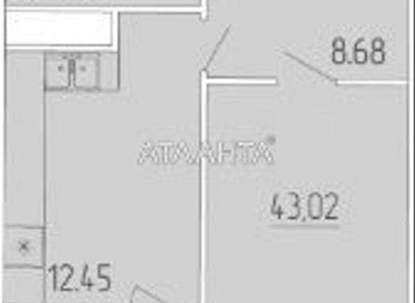 1-комнатная квартира по адресу ул. Краснова (площадь 44 м²) - Atlanta.ua - фото 6