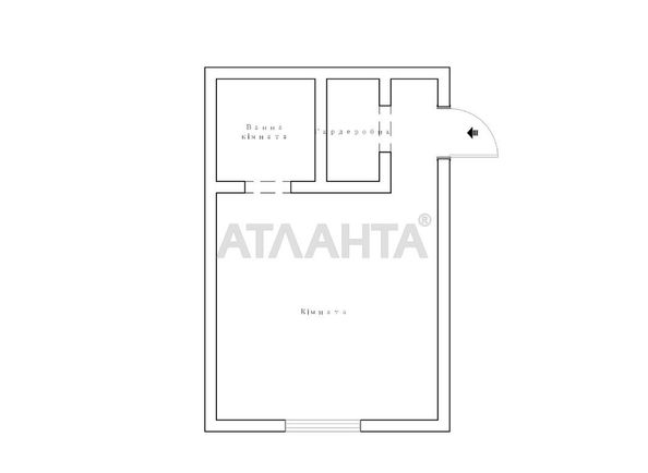 1-room apartment apartment by the address st. Korolenko (area 23 m²) - Atlanta.ua - photo 10