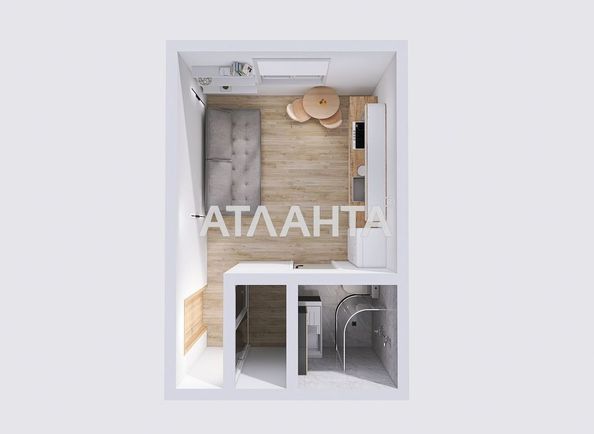 1-room apartment apartment by the address st. Korolenko (area 23 m²) - Atlanta.ua - photo 14