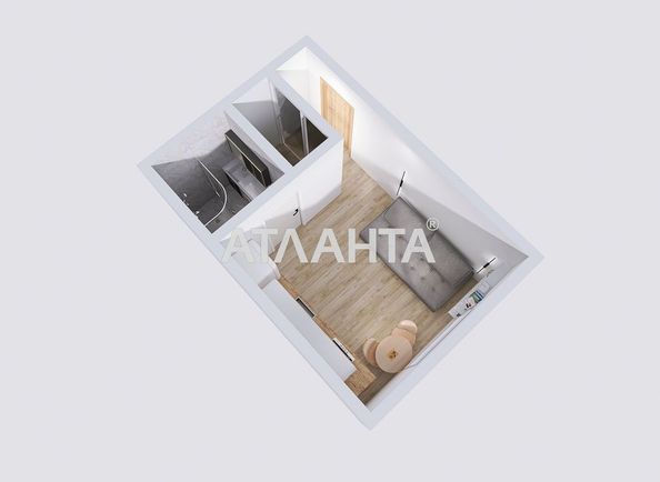 1-room apartment apartment by the address st. Korolenko (area 23 m²) - Atlanta.ua - photo 22