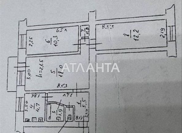 3-rooms apartment apartment by the address st. Armeyskaya Leninskogo batalona (area 55,2 m²) - Atlanta.ua - photo 2