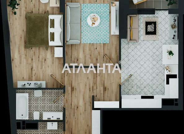 2-кімнатна квартира за адресою Курортний пров. (площа 63,2 м²) - Atlanta.ua - фото 13