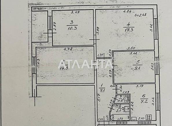 Багатокімнатна квартира за адресою Фонтанська дор. (площа 70,2 м²) - Atlanta.ua - фото 17