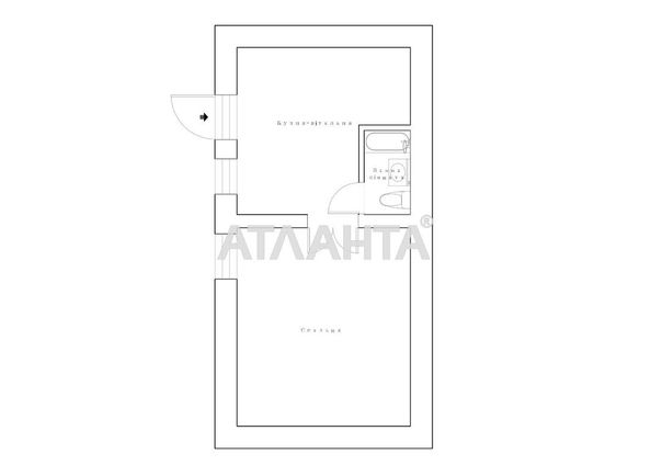 1-room apartment apartment by the address st. Yablonskoy Sofii Zavodskaya (area 33,1 m²) - Atlanta.ua - photo 23