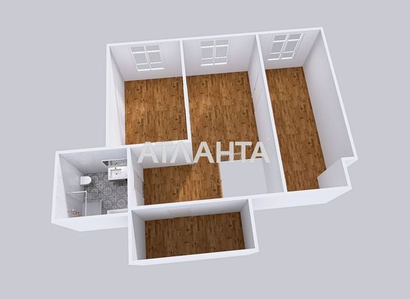 3-комнатная квартира по адресу ул. Одесская (площадь 109 м²) - Atlanta.ua - фото 32