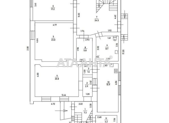 Будинок за адресою вул. Костанді (площа 325 м²) - Atlanta.ua - фото 31