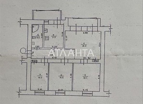 Багатокімнатна квартира за адресою вул. Французький бульв. (площа 90 м²) - Atlanta.ua - фото 21