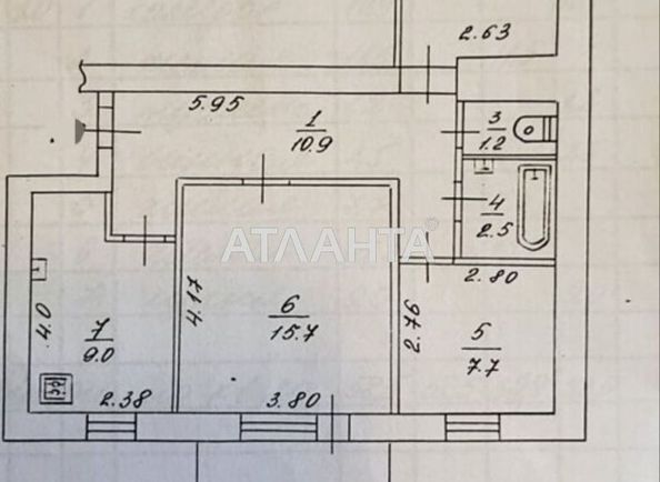3-комнатная квартира по адресу ул. Даниила Галицкого (площадь 58,5 м²) - Atlanta.ua - фото 5