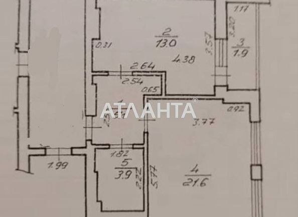 1-кімнатна квартира за адресою Панча П. Вул. (площа 45,6 м²) - Atlanta.ua - фото 13