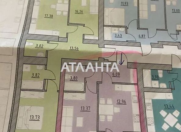 1-кімнатна квартира за адресою вул. Залізнична (площа 40,2 м²) - Atlanta.ua - фото 8