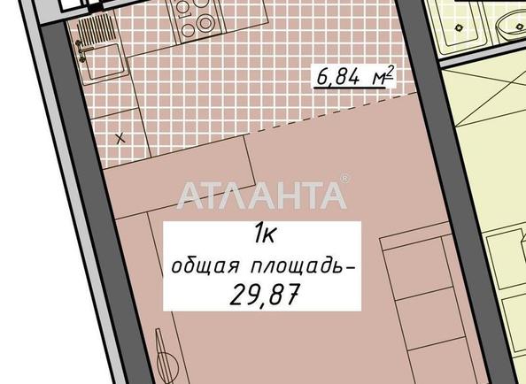 1-room apartment apartment by the address st. Kurortnyy per (area 29,9 m²) - Atlanta.ua - photo 9