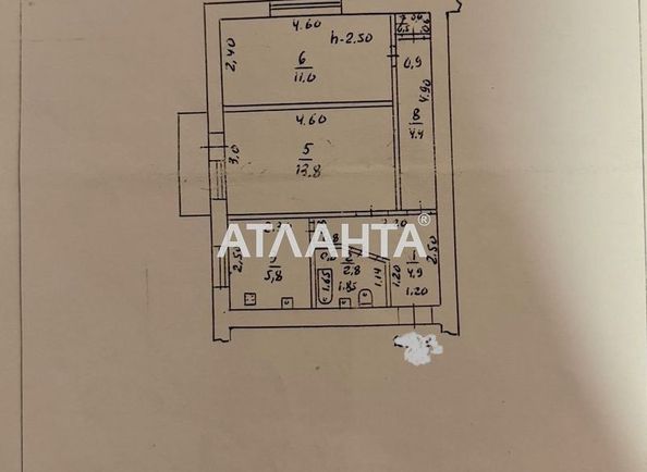 2-rooms apartment apartment by the address st. Segedskaya (area 44 m²) - Atlanta.ua - photo 16