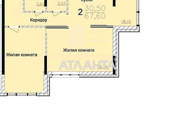 2-кімнатна квартира за адресою вул. Перлинна (площа 67,7 м²) - Atlanta.ua - фото 14