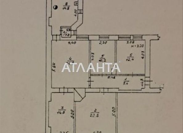 Багатокімнатна квартира за адресою вул. Утьосова (площа 110,5 м²) - Atlanta.ua - фото 6