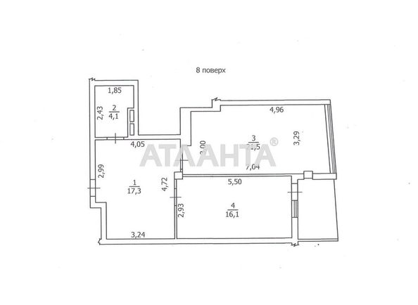 1-кімнатна квартира за адресою Фонтанська дор. (площа 61,3 м²) - Atlanta.ua - фото 15