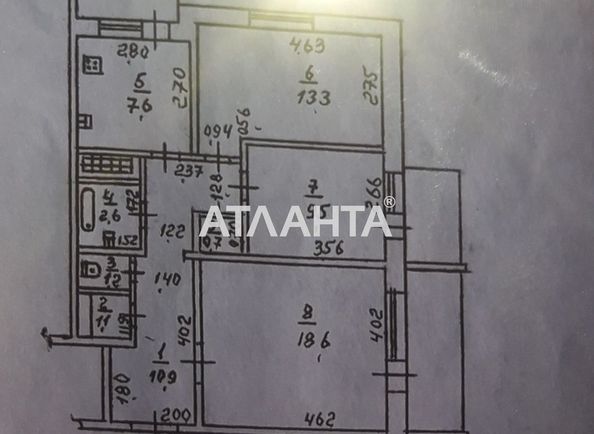 Багатокімнатна квартира за адресою Фонтанська дор. (площа 68,8 м²) - Atlanta.ua - фото 13