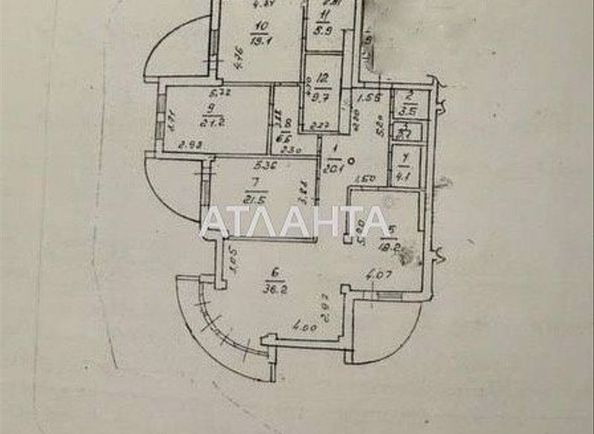 3-rooms apartment apartment by the address st. Mukachevskiy per (area 230 m²) - Atlanta.ua - photo 22