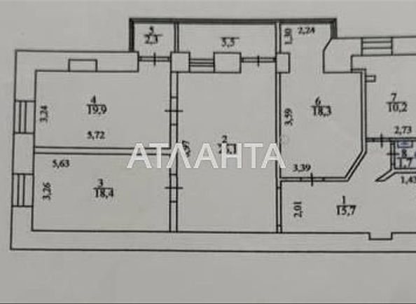3-rooms apartment apartment by the address st. Ul Shota Rustaveli (area 118,3 m²) - Atlanta.ua - photo 15