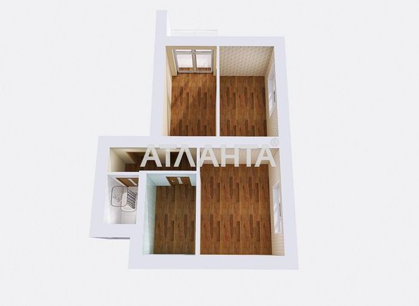 3-комнатная квартира по адресу ул. Пироговская (площадь 51 м²) - Atlanta.ua - фото 13