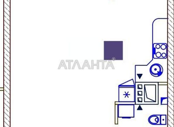1-кімнатна квартира за адресою вул. Середньофонтанська (площа 51 м²) - Atlanta.ua