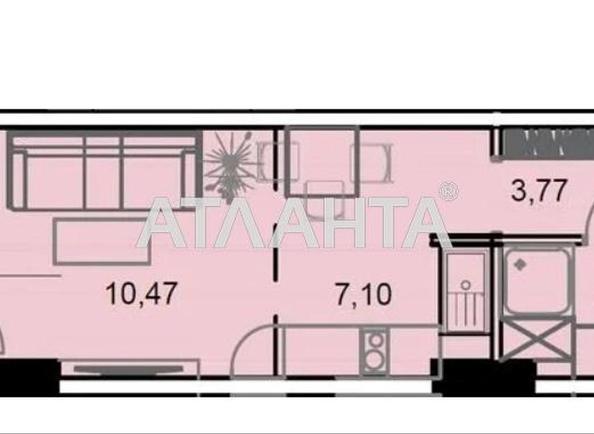 1-комнатная квартира по адресу ул. Аркадийское плато (площадь 27 м²) - Atlanta.ua - imageAlt 10