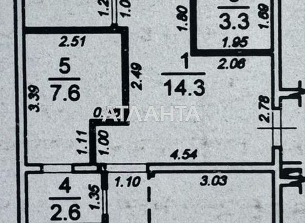 3-rooms apartment apartment by the address st. Zhemchuzhnaya (area 98 m²) - Atlanta.ua - photo 4