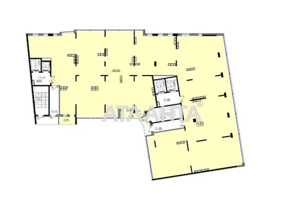 1-room apartment apartment by the address st. Kosvennaya Vegera (area 702 m²) - Atlanta.ua