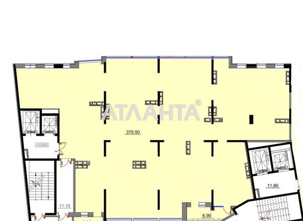 1-room apartment apartment by the address st. Kosvennaya Vegera (area 370,5 m²) - Atlanta.ua - photo 2
