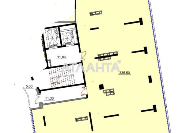 1-room apartment apartment by the address st. Kosvennaya Vegera (area 335,5 m²) - Atlanta.ua - photo 2