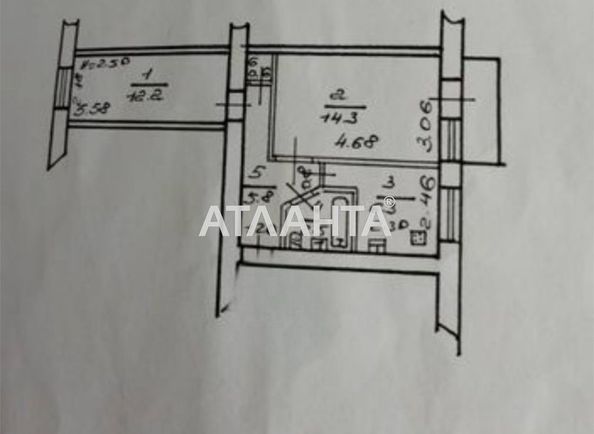 2-кімнатна квартира за адресою Світлий пров. (площа 43 м²) - Atlanta.ua - фото 13