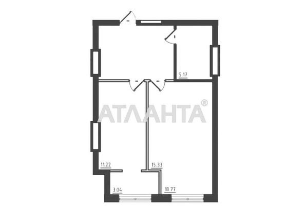 1-комнатная квартира по адресу ул. Дача Ковалевского (площадь 41 м²) - Atlanta.ua - фото 8
