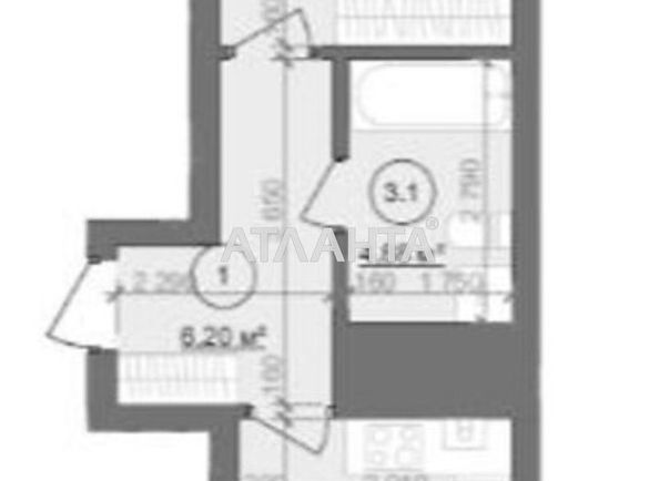 1-кімнатна квартира за адресою вул. Щирецька (площа 44,5 м²) - Atlanta.ua - фото 5