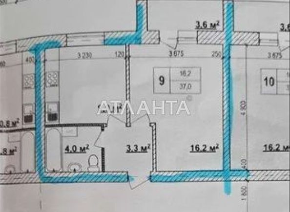 1-кімнатна квартира за адресою вул. Тиврівське шосе (площа 37 м²) - Atlanta.ua - фото 16