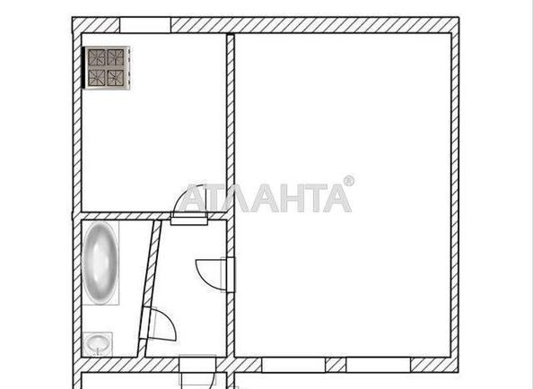 1-room apartment apartment by the address st. Srednyaya Osipenko (area 27 m²) - Atlanta.ua - photo 8