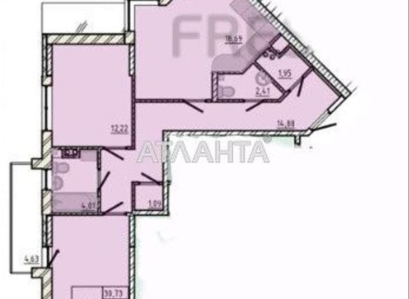 2-rooms apartment apartment by the address st. Bocharova gen (area 76,8 m²) - Atlanta.ua - photo 7