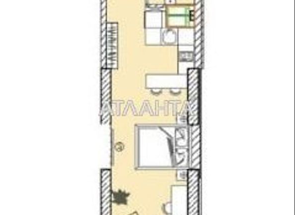 1-room apartment apartment by the address st. Posmitnogo (area 31,2 m²) - Atlanta.ua - photo 3